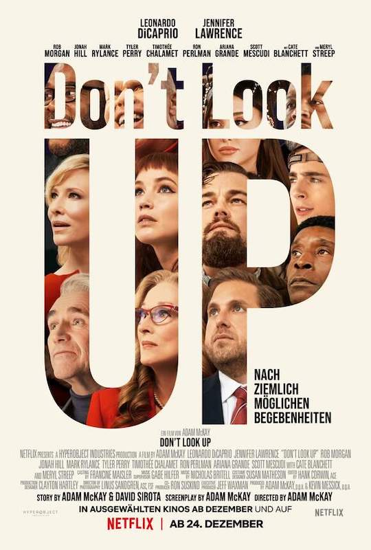 Don't Look Up Filmplakat - der-filmgourmet.de