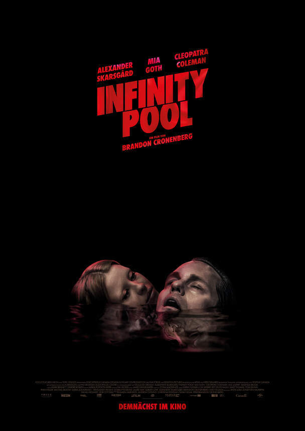Filmplakat Infinity Pool - https://www.der-filmgourmet.de