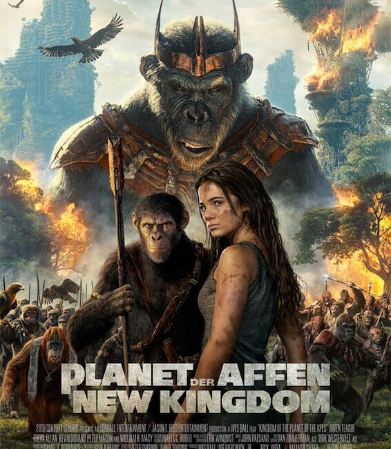 Filmkritik Planet der Affen: New Kingdom - https://der-filmgourmet.de