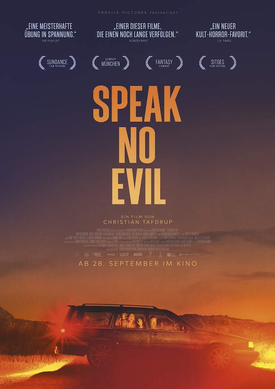 Filmkritik zum dänischen Thriller Speak No Evil von 2022 - https://der-filmgourmet.de